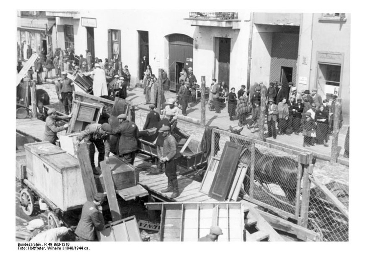 Photo furniture reinforcement to the Litzmannstadt Ghetto