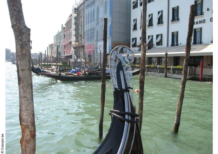 Photo gandala view Venice