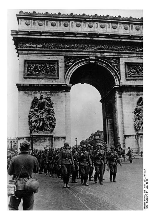 German Troops in Paris