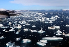 Photo Glacier and Iceberg