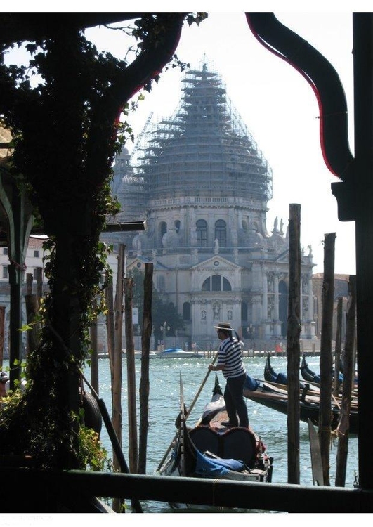 Photo gondala in Venice