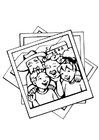 Coloring page grandparents