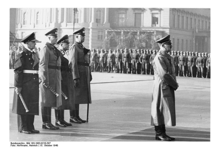 Photo Hitler at a National ceremony