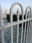 Photos icy fence