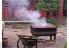 incense at Chngdu Temple