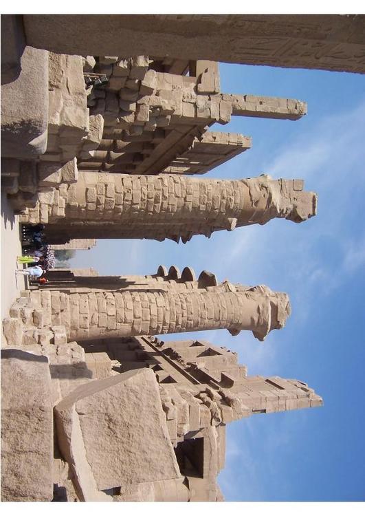 Karnak temple complex in Luxor