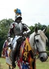 Photo knight on a horse 2