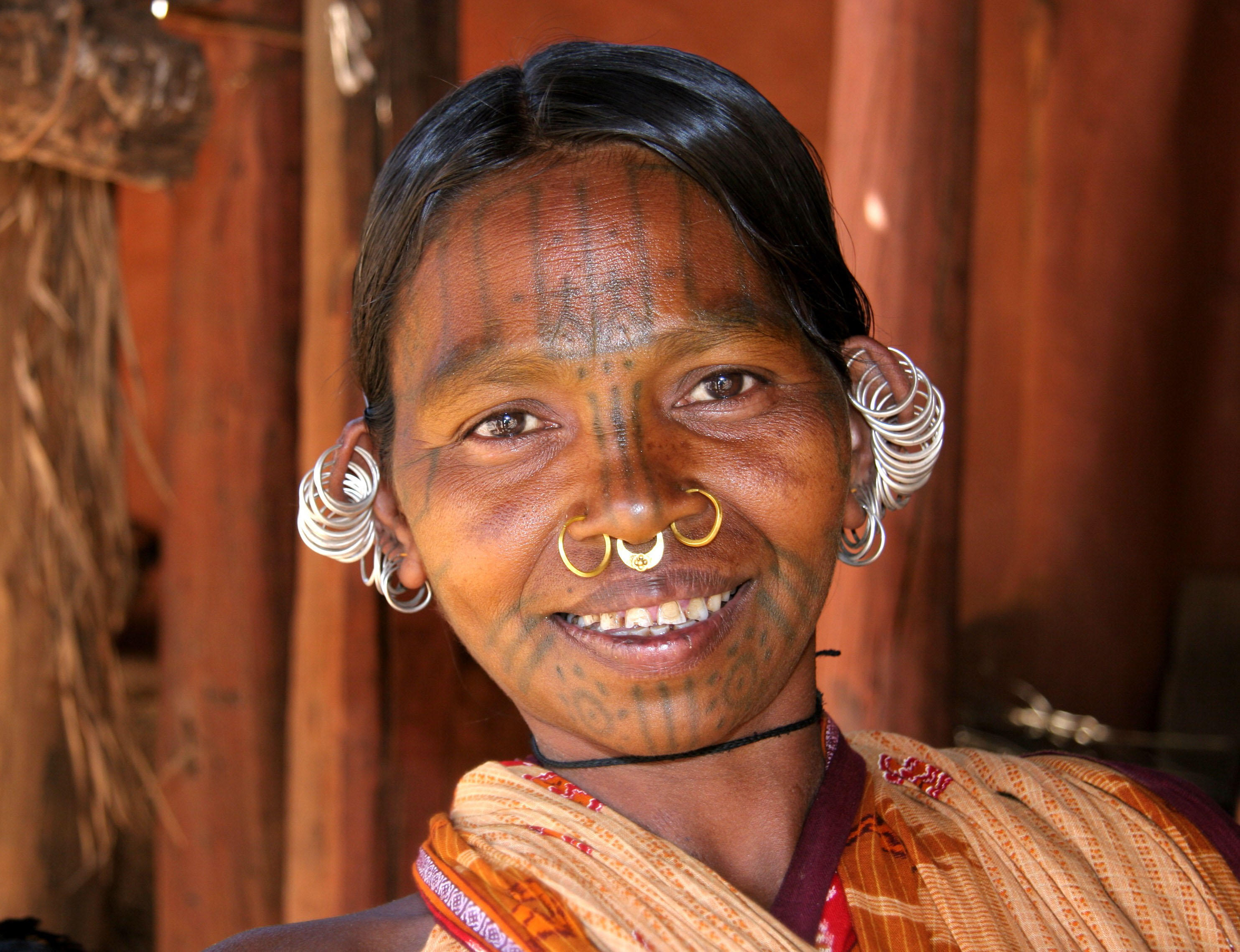 Photo Kutia-kondh woman from India