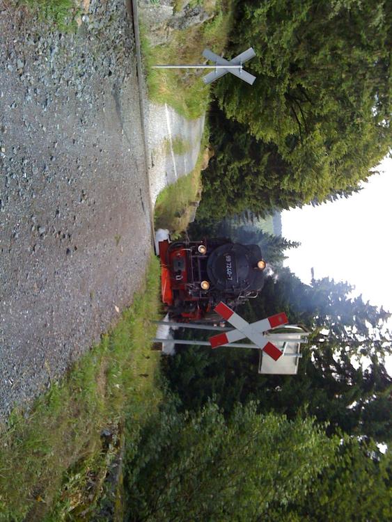 level crossing without barriers