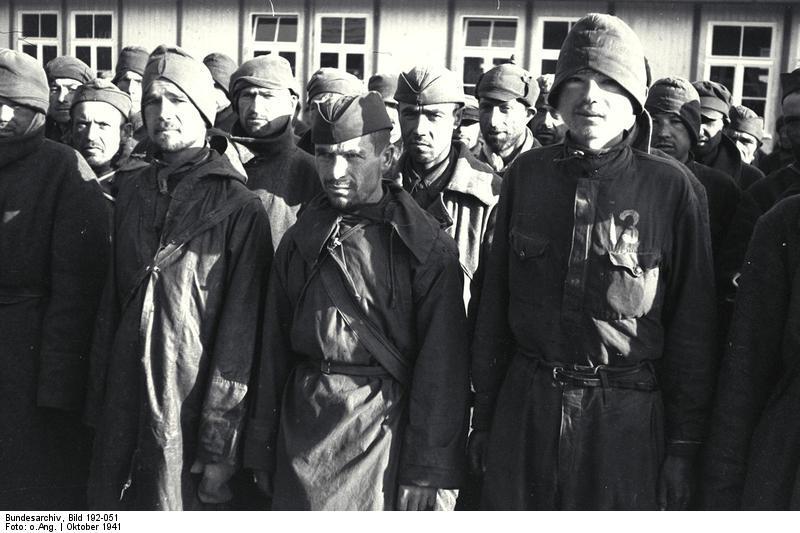 Photo Mauthause concentration camp - Russian captured soldiers