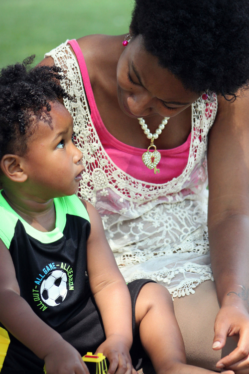 Photo mother and child