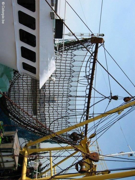 nets fishing boat