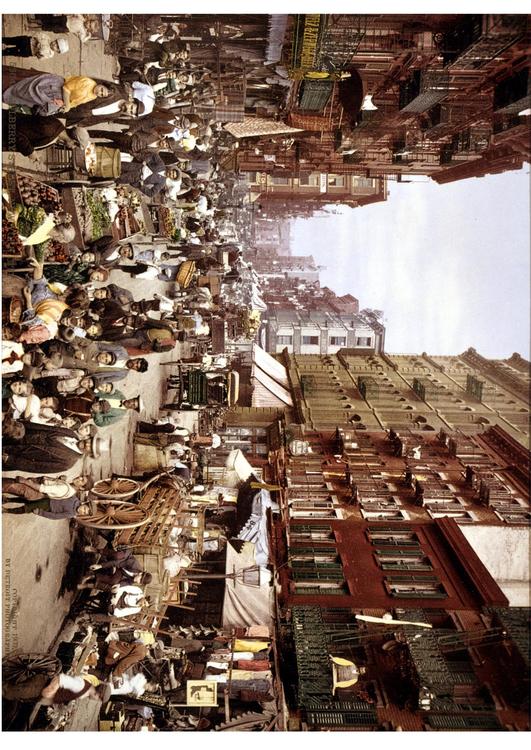 New York - Mulberry Street 1900