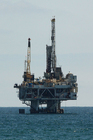 Photo oil platform