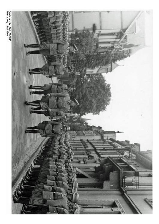 Parade in Saarbrucken