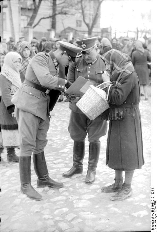 Photo Poland - checking Jews