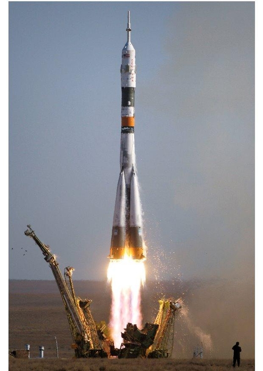 Photo rocket lift-off