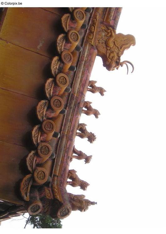 roof detail, Forbidden City