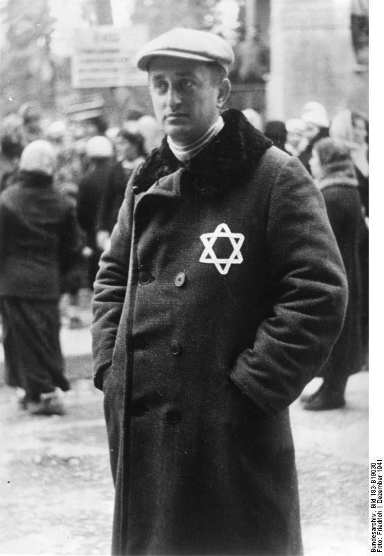 Photo Russia - Man with Jewish Star