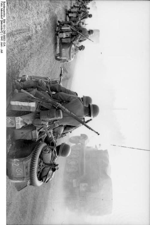 Russia - motorbike with sidecar