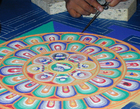 Photos sand mandala