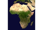 satelite image Africa