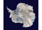Photo satelite image Antartica