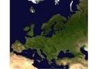 Photo satelite image Europe