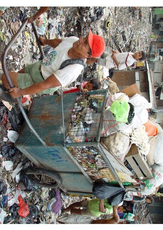 slums in Jakarta, Indonesia