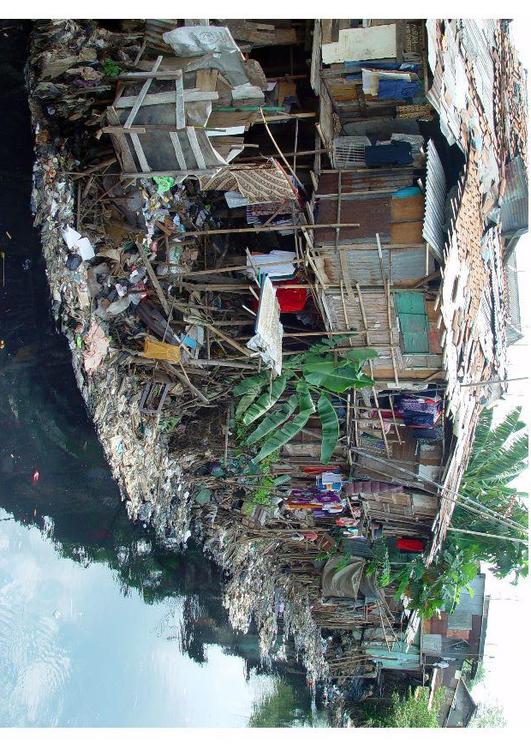 slums in Jakarta