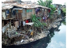 Photos slums in Jakarta