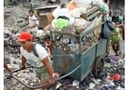 Photos slums in Jakarta