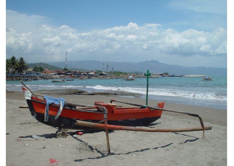 Photo small fishing boat, Indonesia