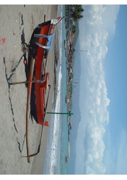 small fishing boat, Indonesia