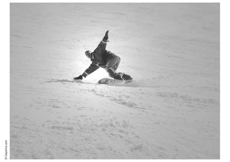 Photo snowboarding