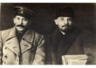 Photos Stalin and Lenin