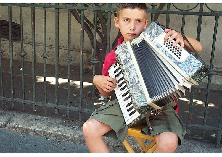 Photo street musician Istanbul