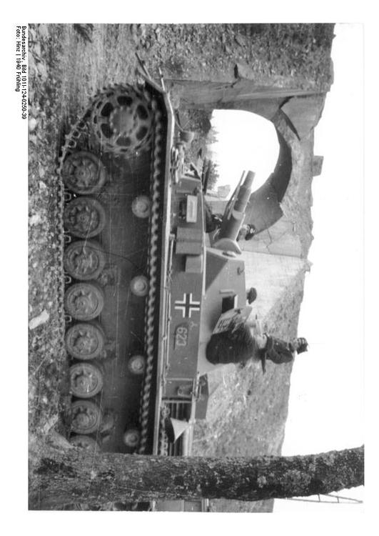 Tank in France