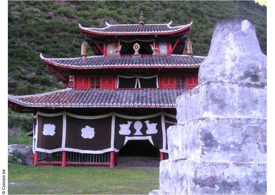 Photo temple in villiage