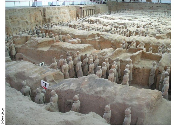 Photo terra cotta army Xian 2