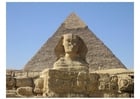 Photo The Great Pyramid of Cheops & The Sphinx