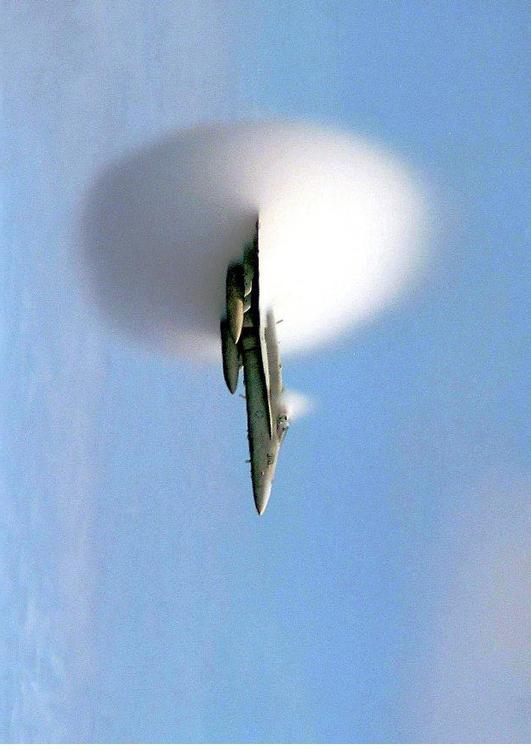 through the sound barrier