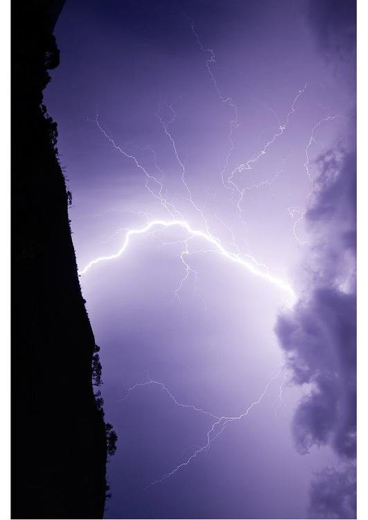 thunderstorm -lightning