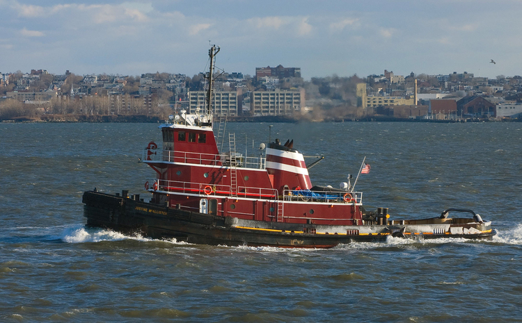 Photo Tugboat in New York harbour