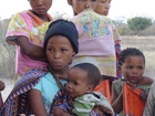 Photo woman with children